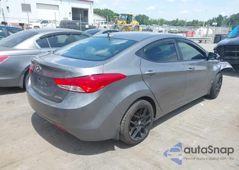 2013 Hyundai Elantra Limited from USA, damaged, VIN 5NPDH4AEXDH203224